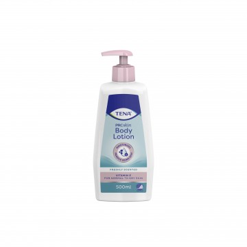 TENA Skin Lotion - Хидратиращ лосион с Витамин Е с помпа (2 мл доза) х500 мл.